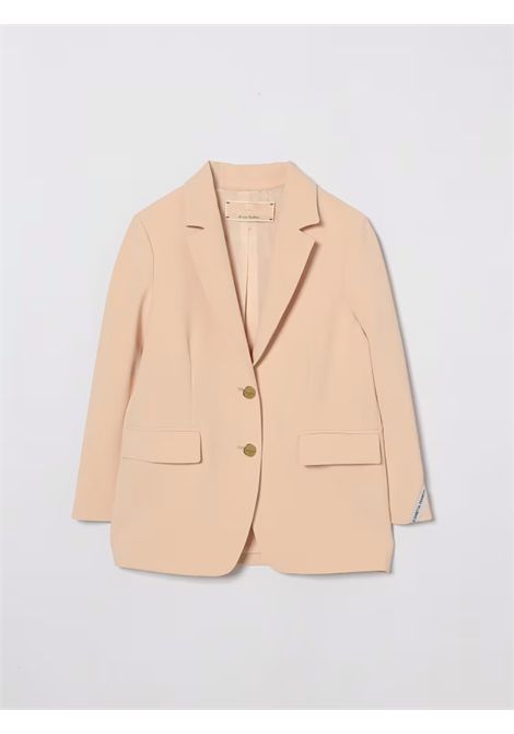 Blazer monopetto beige ELISABETTA FRANCHI KIDS | EFGC074.0.GA022C145